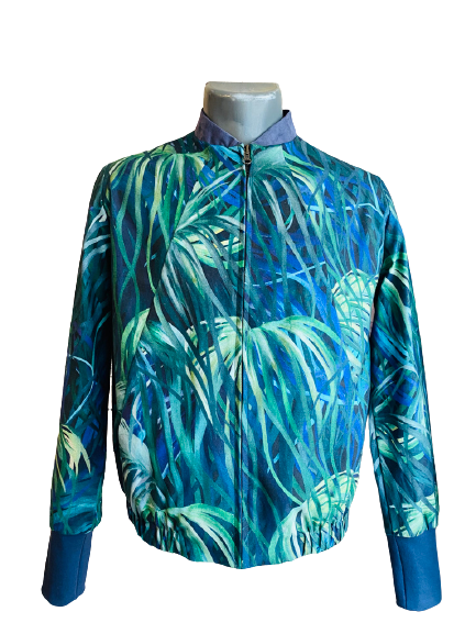 Leaf 2025 print jacket