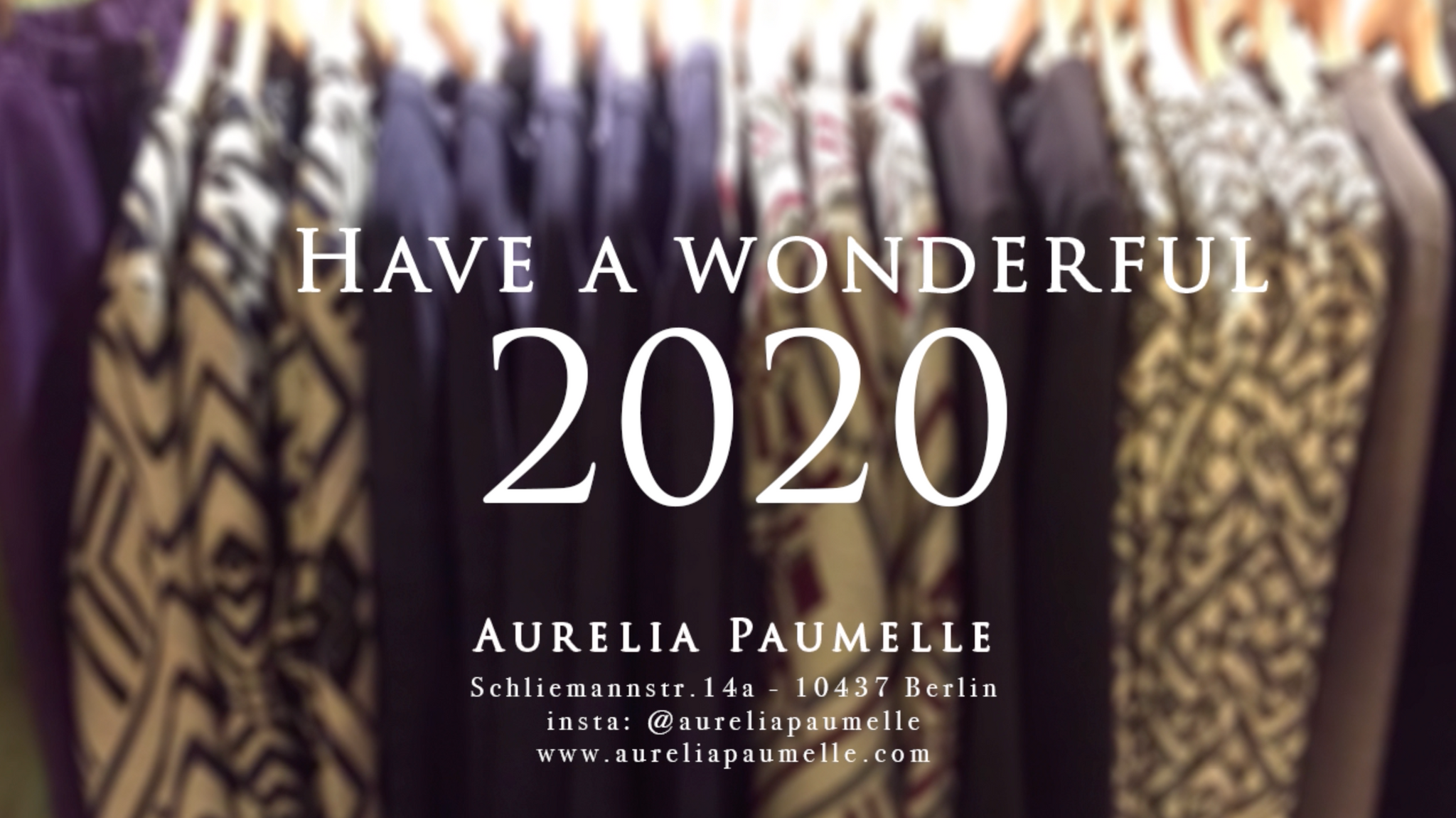 Frohes Neues Jahr - Aurelia Paumelle