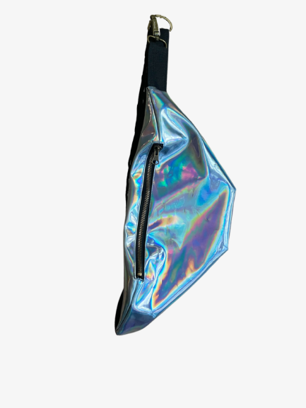 Holographic silver Fanny Pack