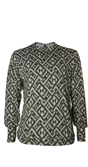 Jacquard sweater